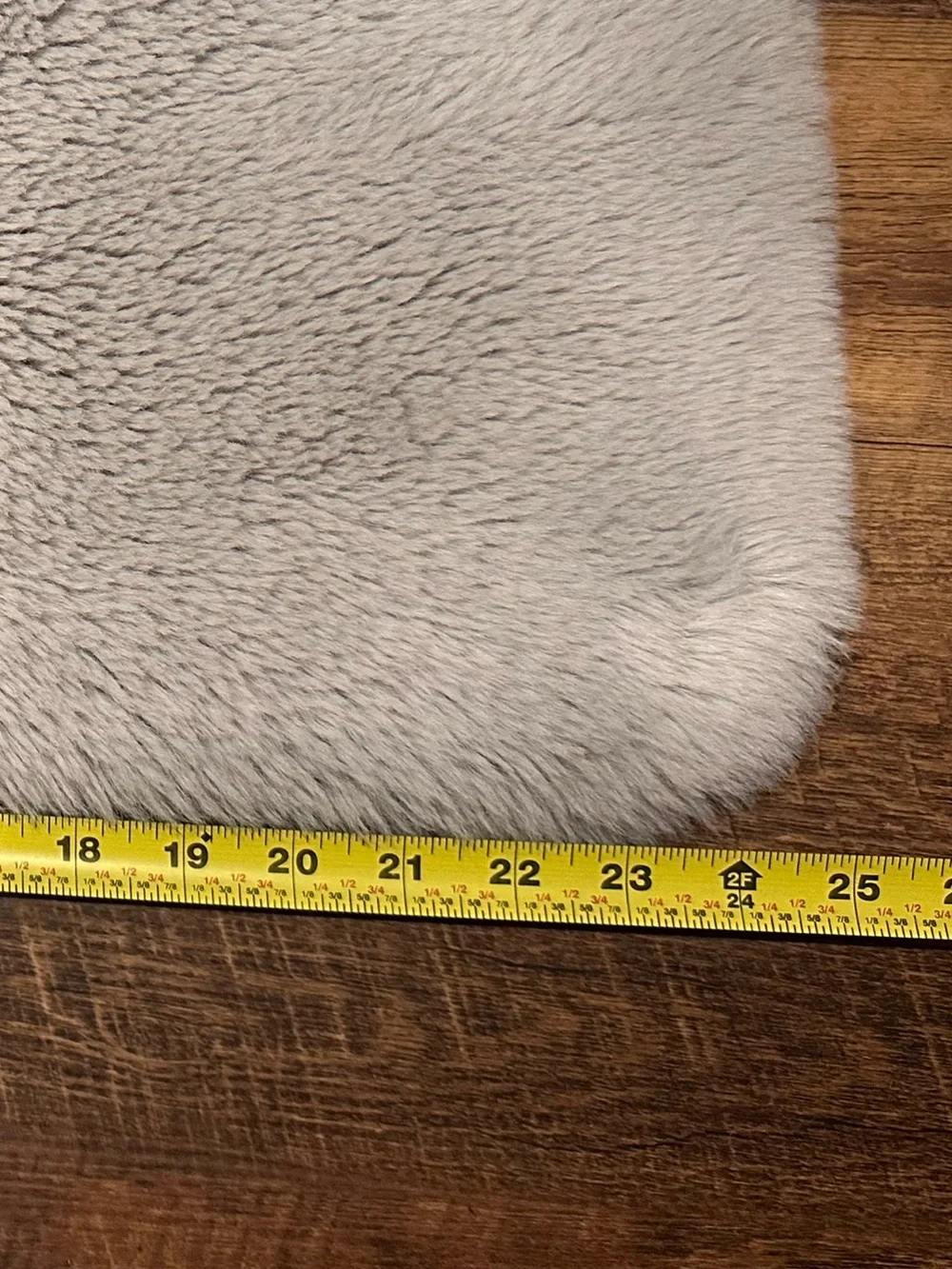 Soft Plush Bath Rugs - Light Gray (Set of 2)